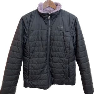 Girl’s North Face Reversible Mossbud Swirl Jacket